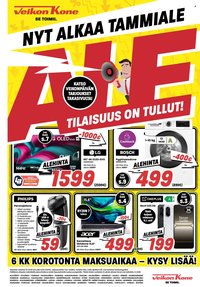 VEIKON KONE tarjoukset - Alkaen MA 5.1.2026