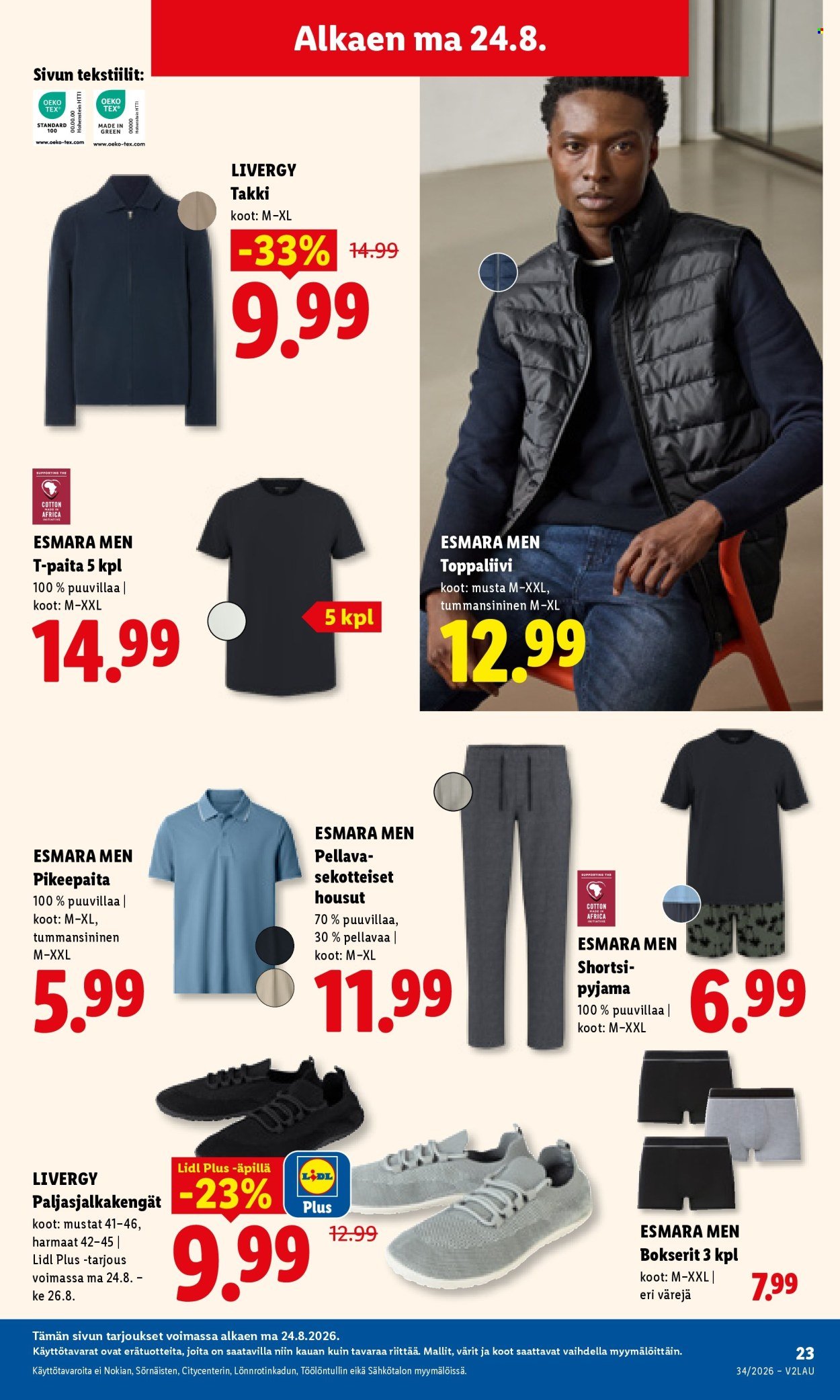 LIDL tarjoukset - Alkaen MA 24.8.2026