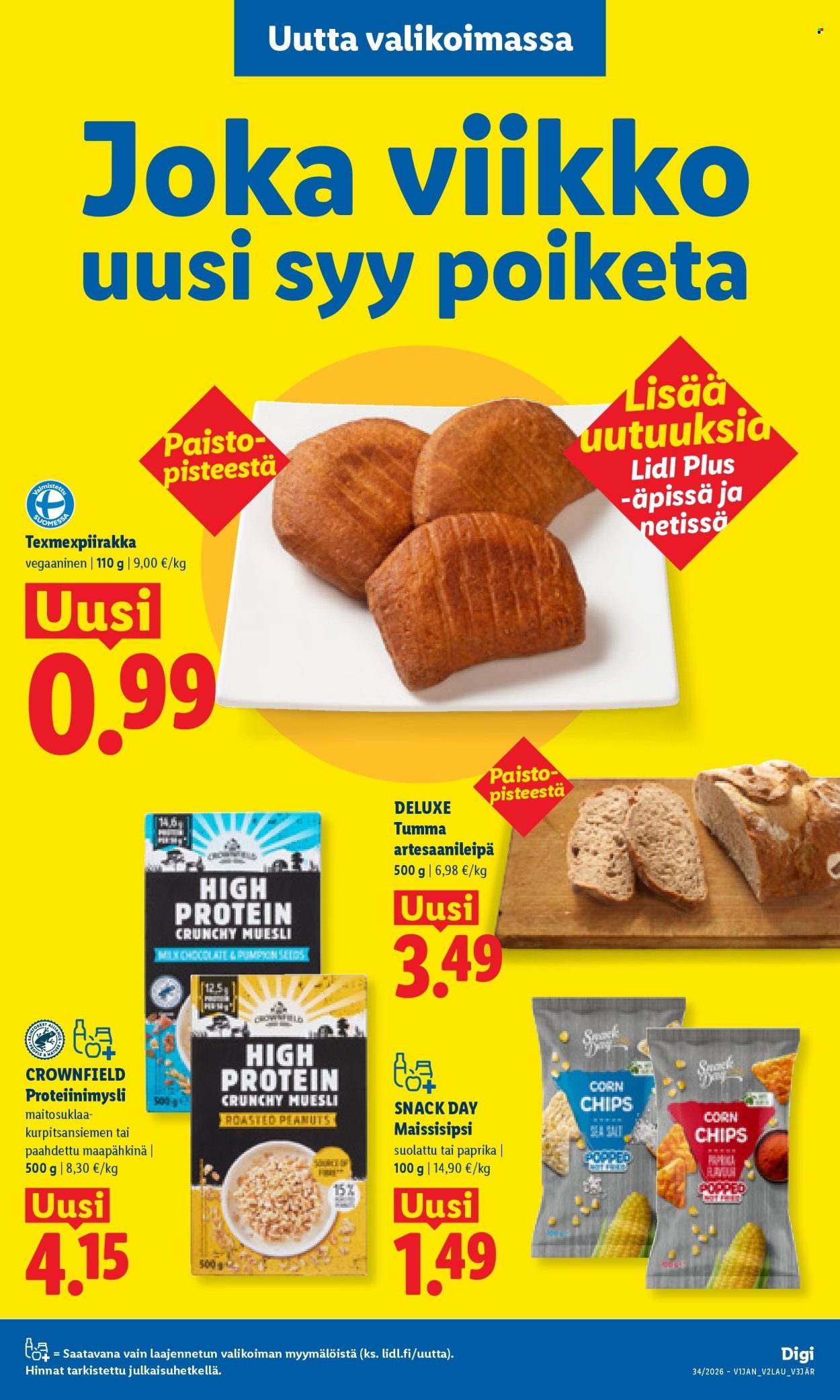 LIDL tarjoukset - Alkaen MA 24.8.2026