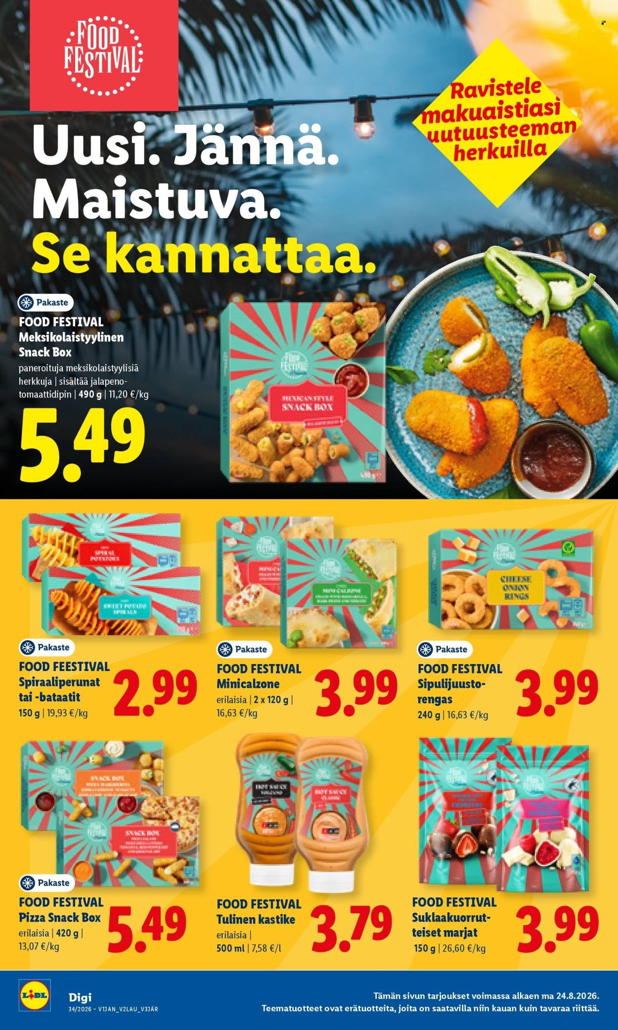 LIDL tarjoukset - Alkaen MA 24.8.2026