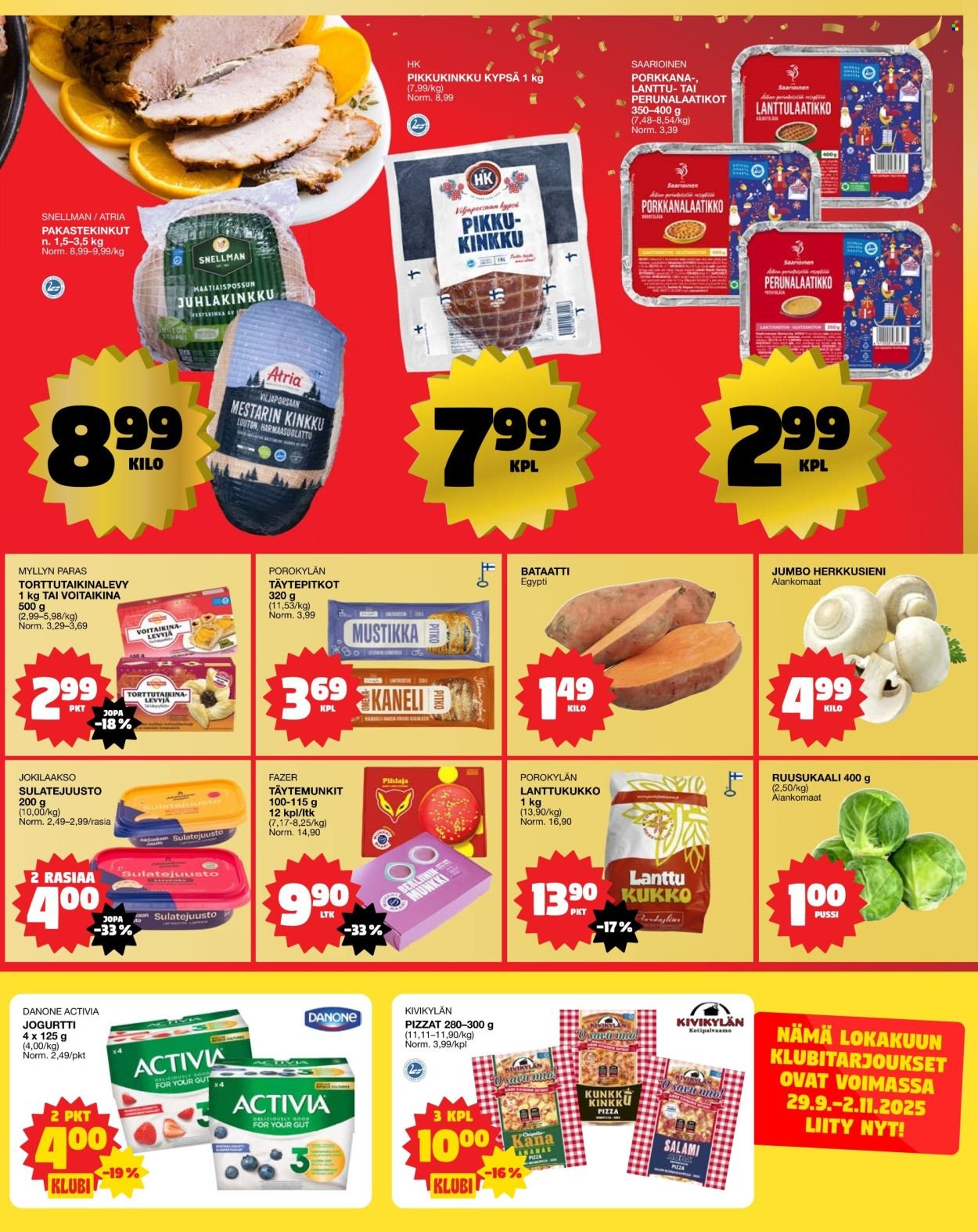 TOKMANNI tarjoukset - Ruokasanomat (2025-10-30 - 2025-11-02)