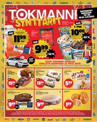 TOKMANNI tarjoukset - Ruokasanomat (2025-10-30 - 2025-11-02)