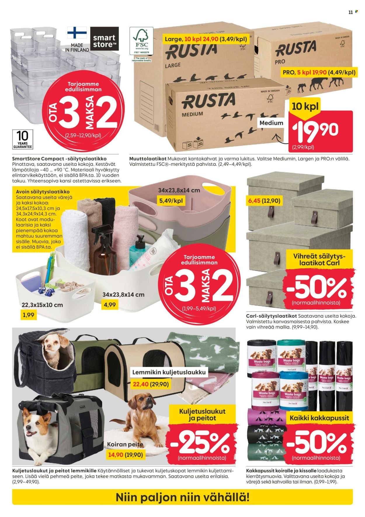 RUSTA tarjoukset - Alkaen MA 8.9.2025 (2025-09-08 - 2025-09-14)