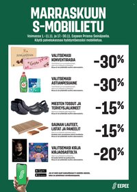 PRISMA tarjoukset - Alkaen LA 1.11.2025 (2025-11-01 - 2025-11-30)