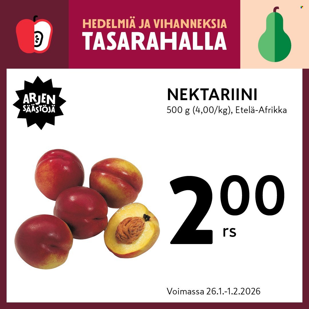 K-MARKET tarjoukset - Alkaen MA 26.1.2026