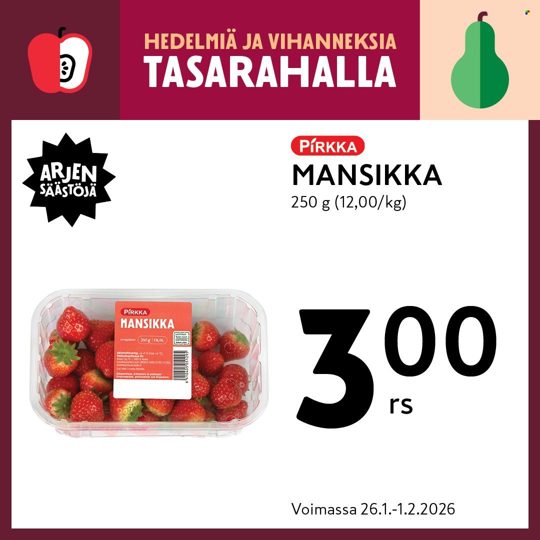 K-MARKET tarjoukset - Alkaen MA 26.1.2026