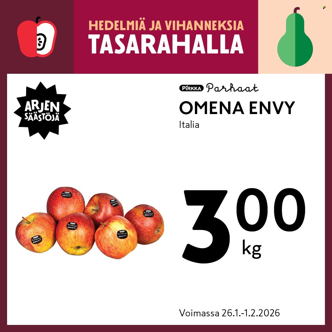 K-MARKET tarjoukset - Alkaen MA 26.1.2026