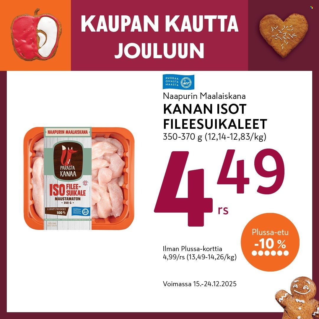K-MARKET tarjoukset - Alkaen MA 15.12.2025