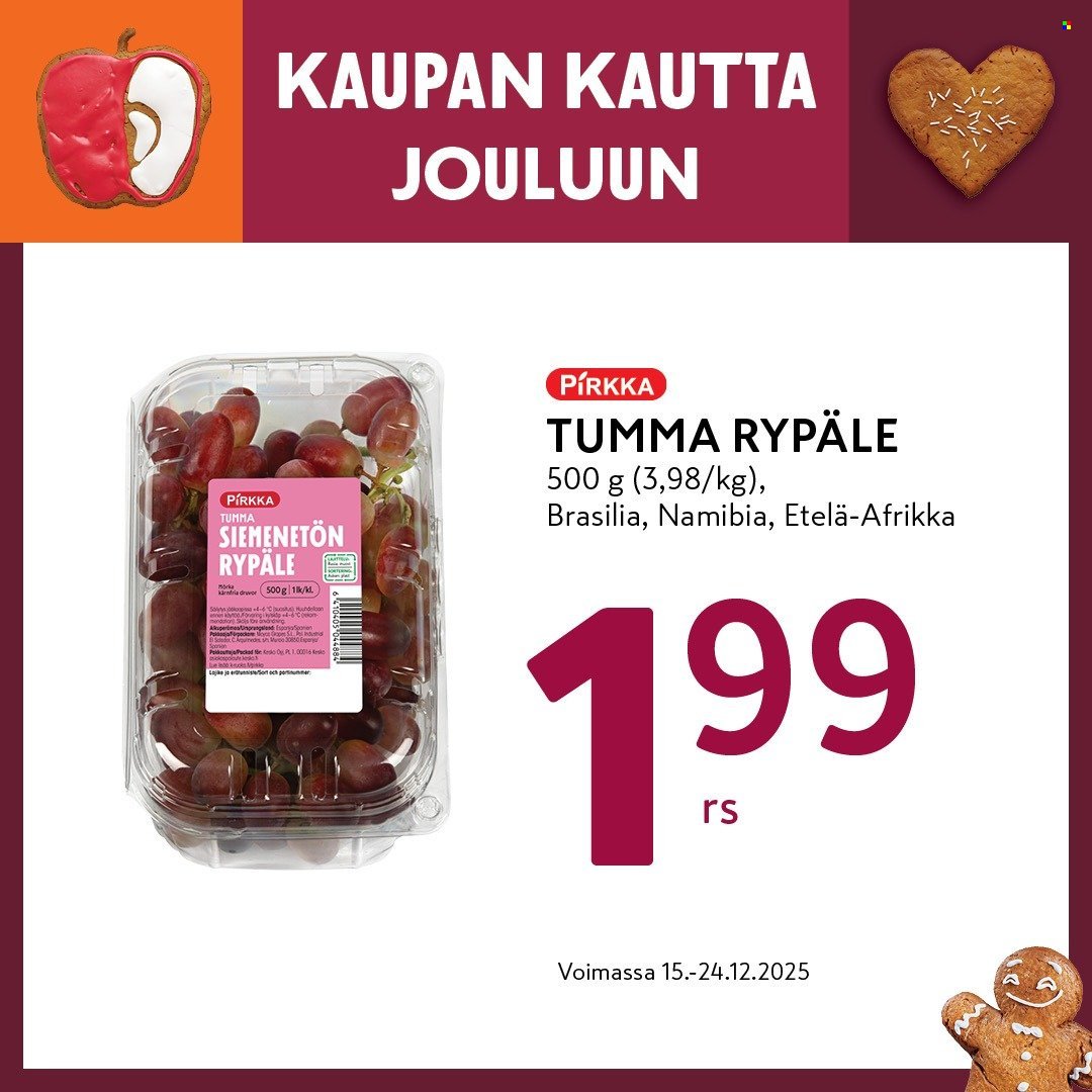 K-MARKET tarjoukset - Alkaen MA 15.12.2025