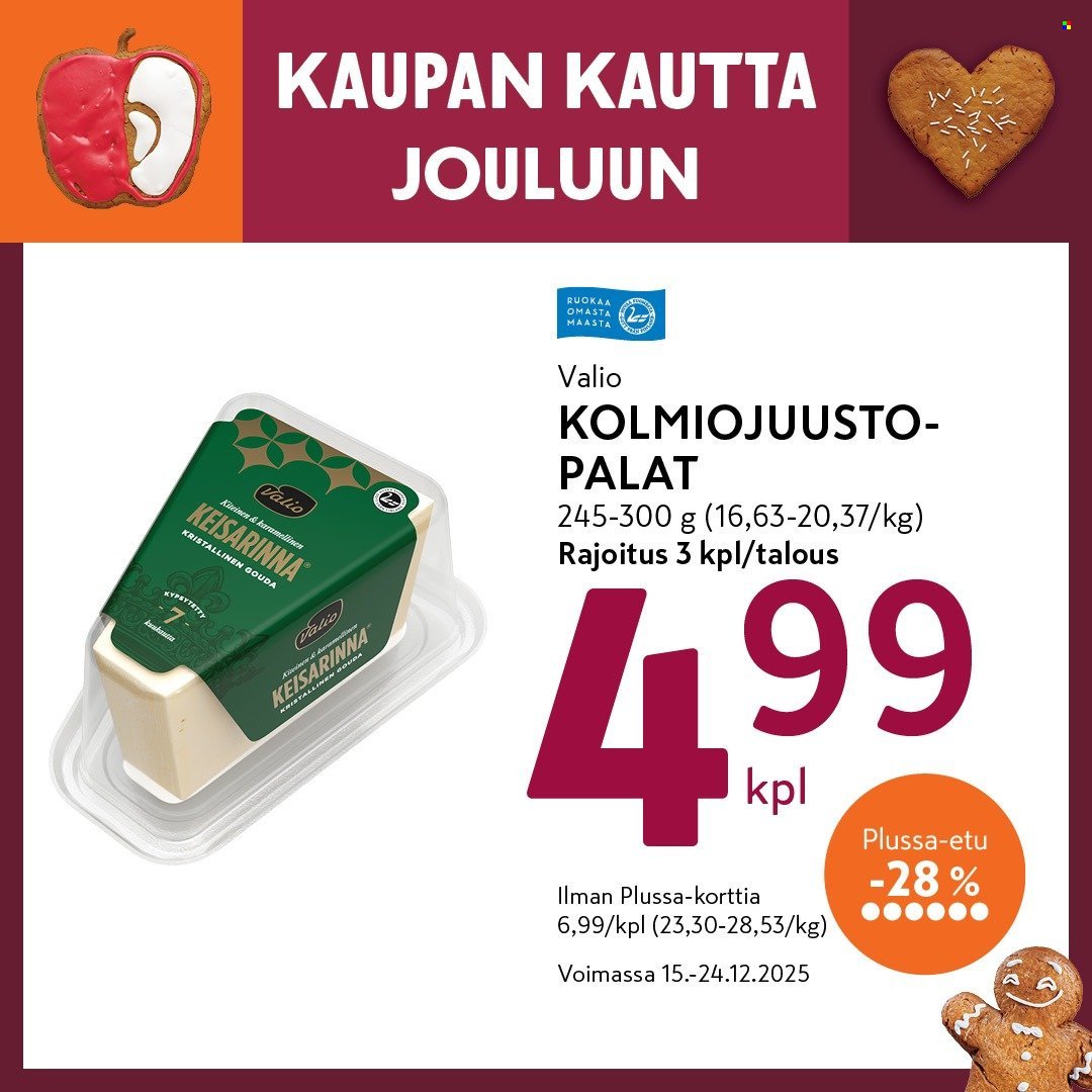 K-MARKET tarjoukset - Alkaen MA 15.12.2025