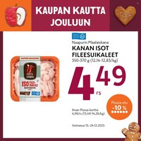 K-MARKET tarjoukset - Alkaen MA 15.12.2025