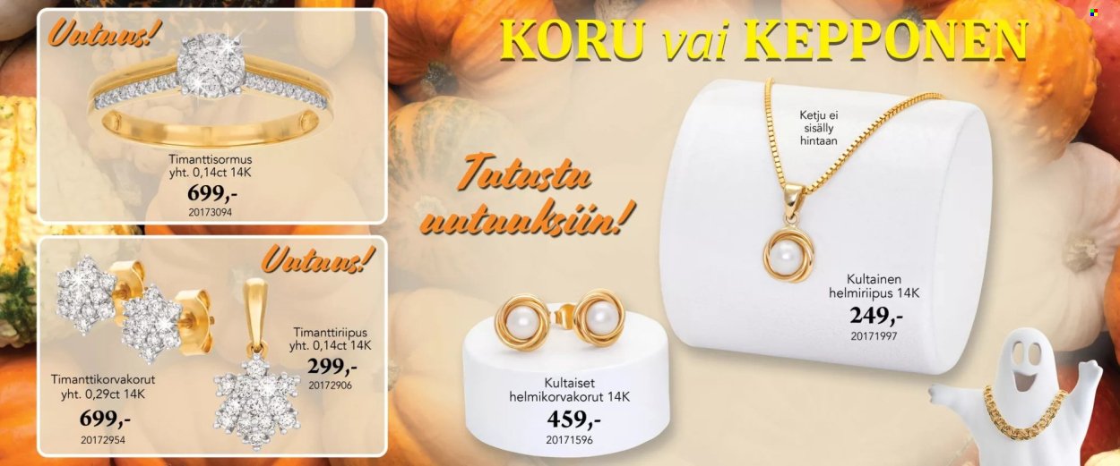 KULTAJOUSI tarjoukset - Lokakuu 2026