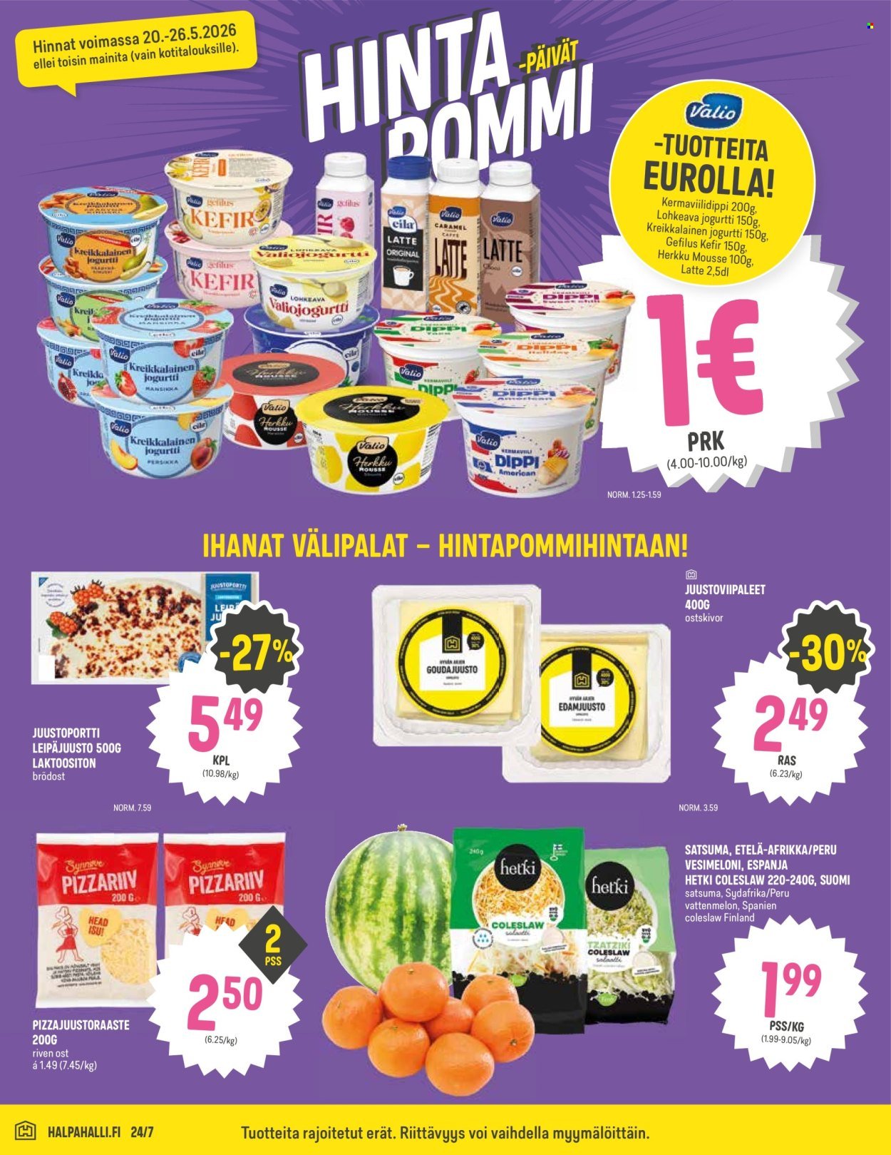 HALPAHALLI tarjoukset - Uusin tarjouslehtemme