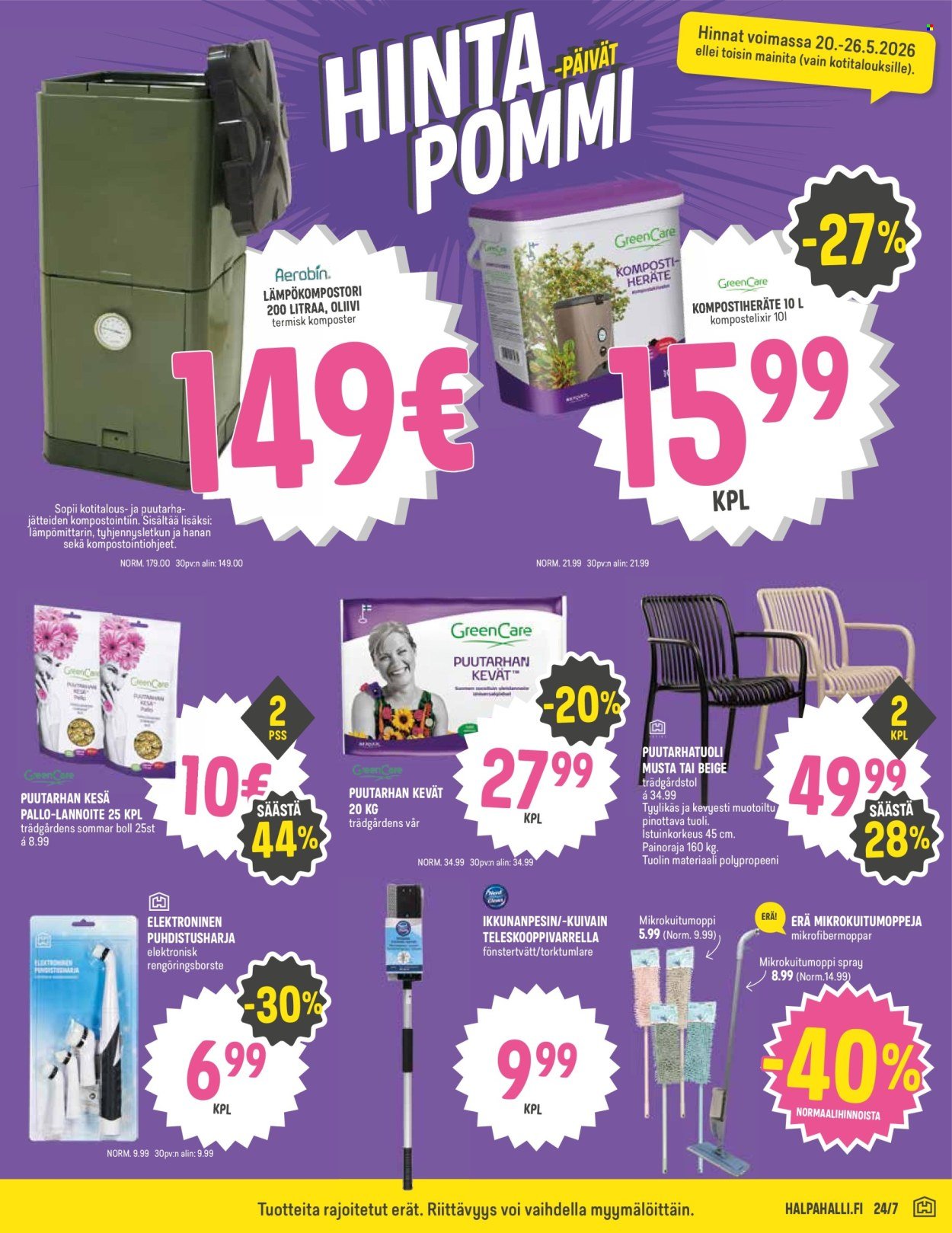 HALPAHALLI tarjoukset - Uusin tarjouslehtemme