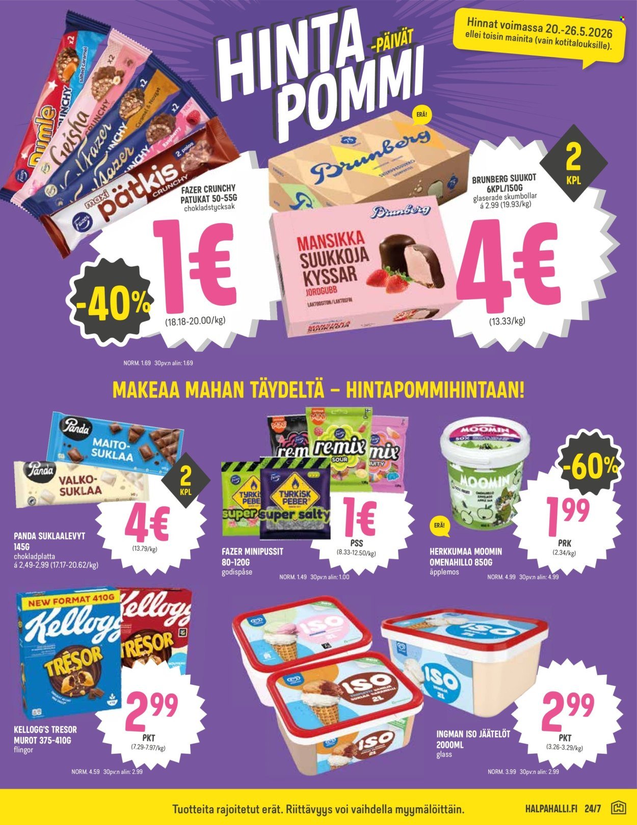 HALPAHALLI tarjoukset - Uusin tarjouslehtemme