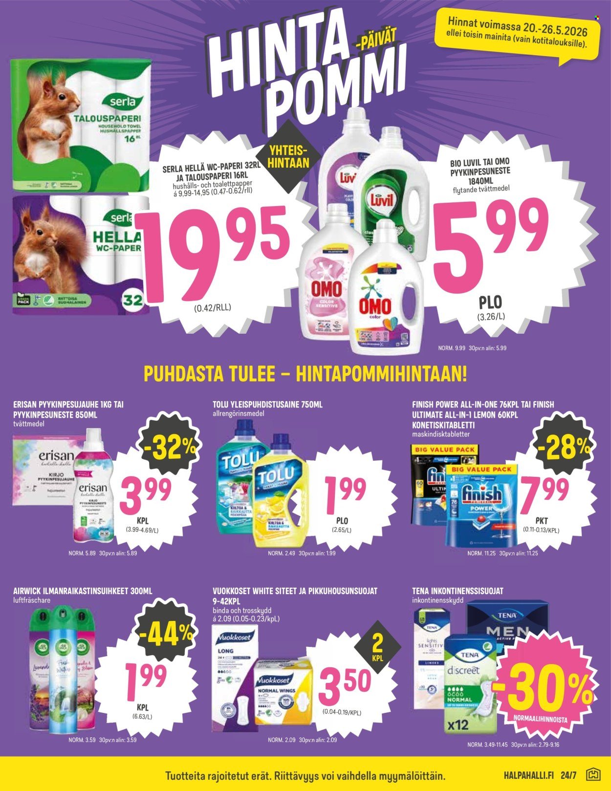 HALPAHALLI tarjoukset - Uusin tarjouslehtemme