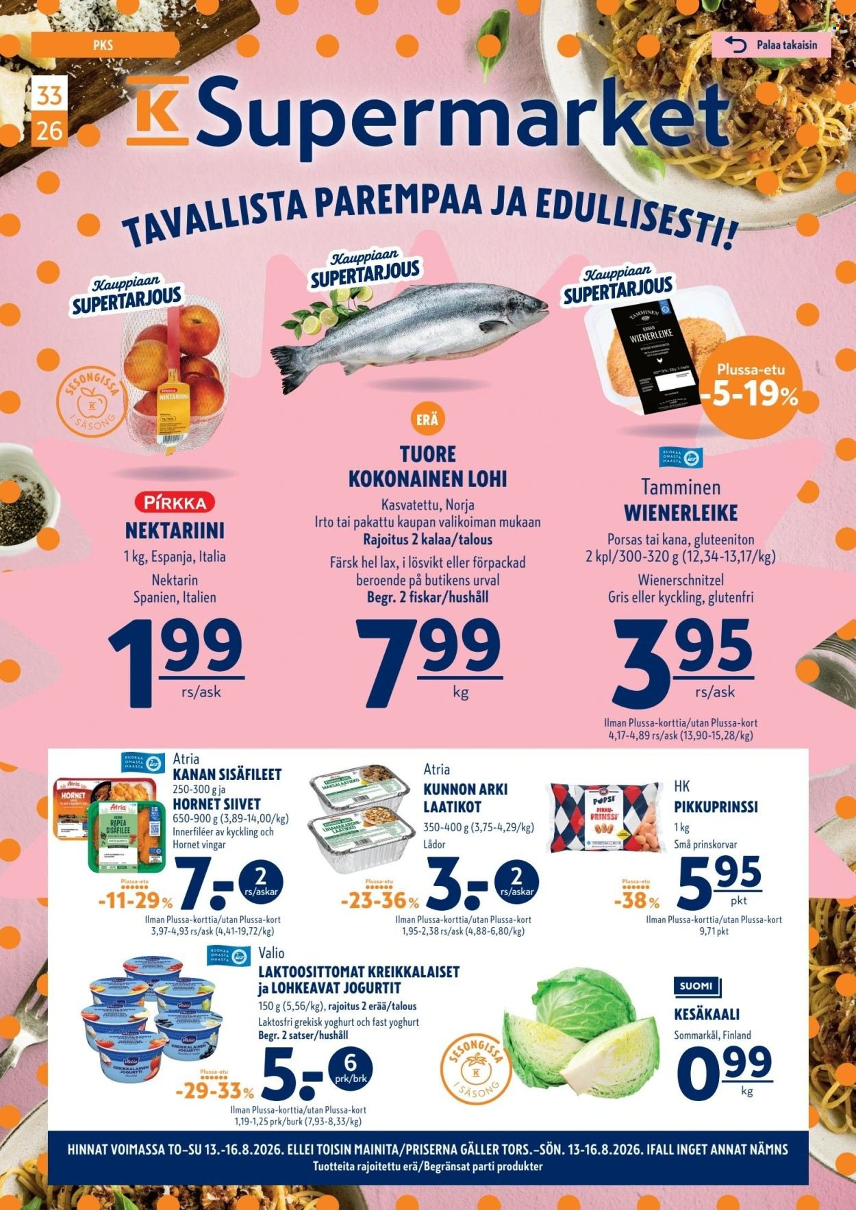 K-SUPERMARKET tarjoukset - Tavallista parempaa ja edullisesti