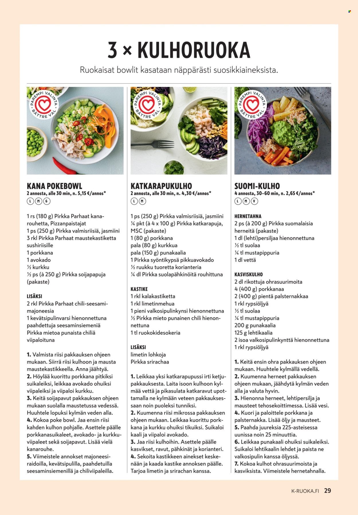 K-MARKET tarjoukset - K-Ruoka