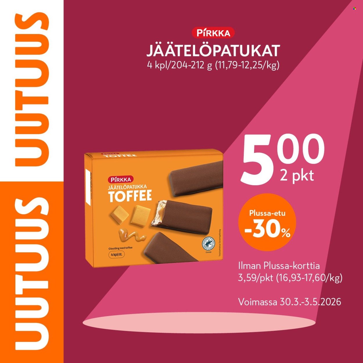 K-MARKET tarjoukset - Alkaen MA 30.3.2026