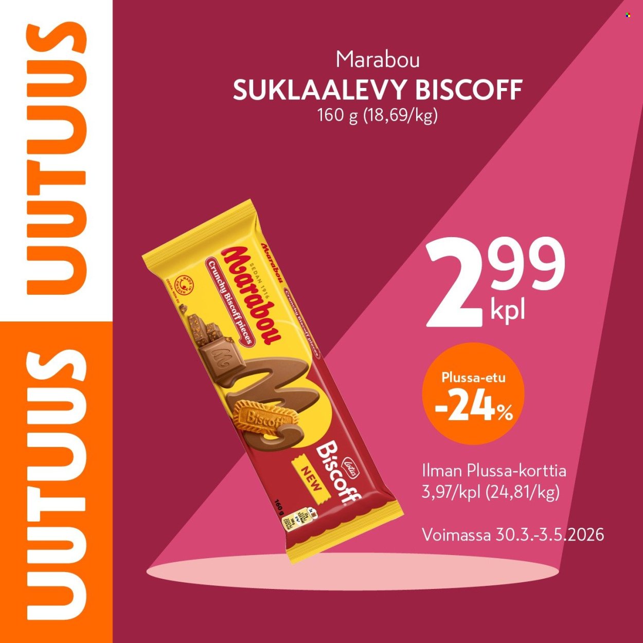 K-MARKET tarjoukset - Alkaen MA 30.3.2026