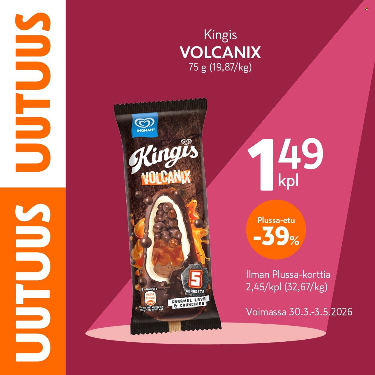 K-MARKET tarjoukset - Alkaen MA 30.3.2026