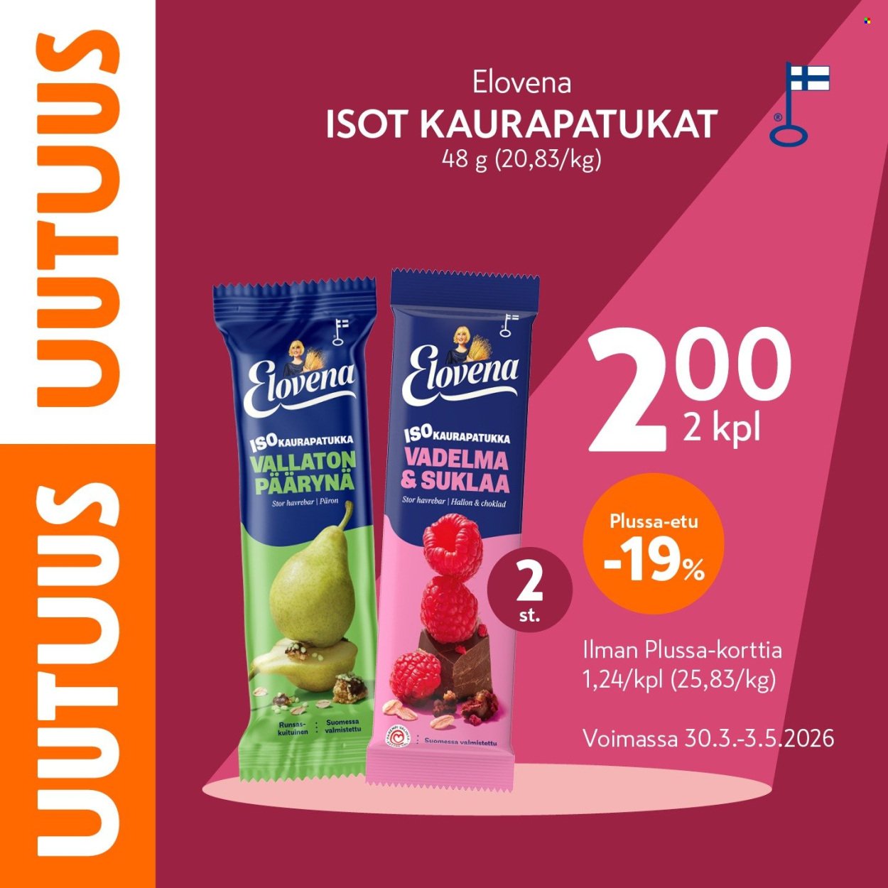 K-MARKET tarjoukset - Alkaen MA 30.3.2026