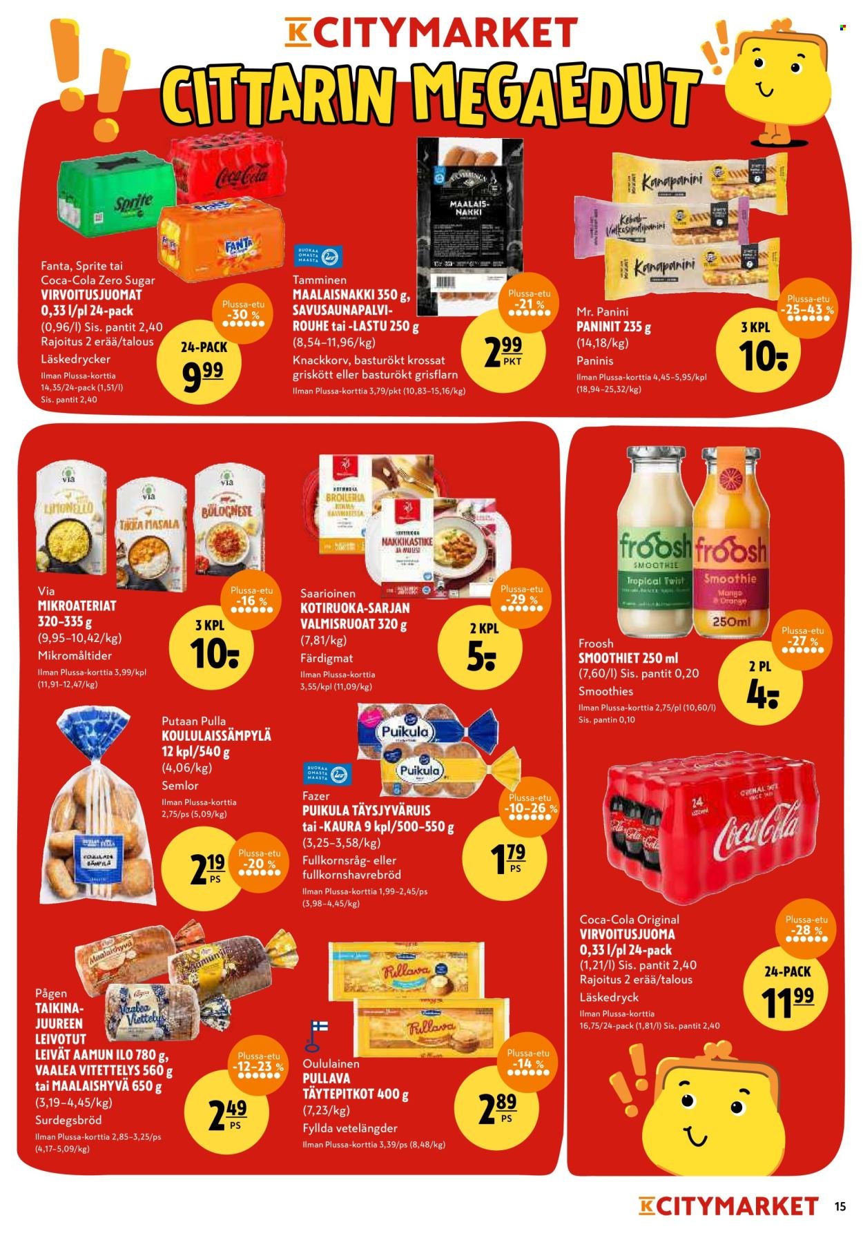 K-CITYMARKET tarjoukset - Alkaen TO 18.9.2025 (2025-09-18 - 2025-09-21)