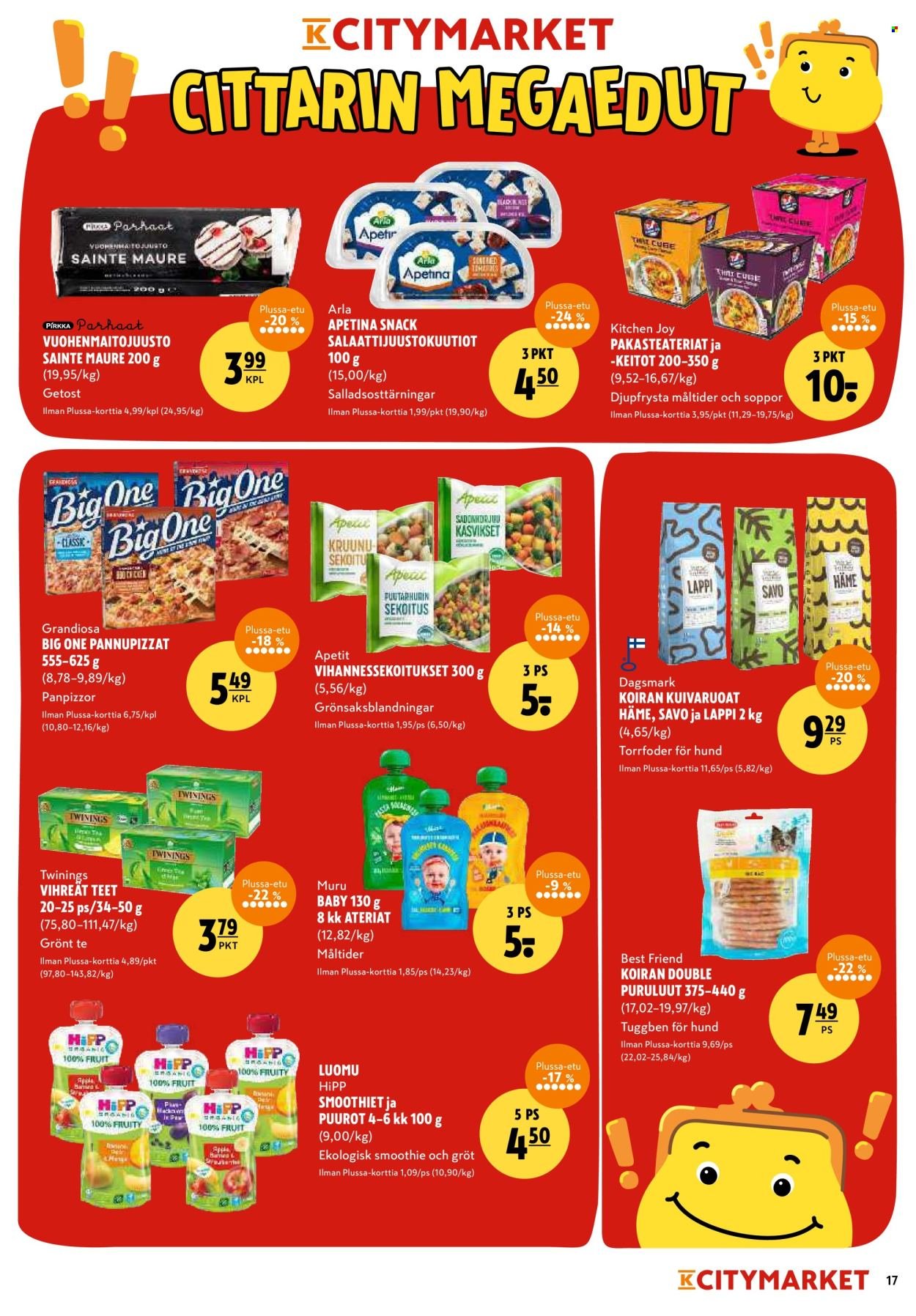 K-CITYMARKET tarjoukset - Alkaen TO 18.9.2025 (2025-09-18 - 2025-09-21)