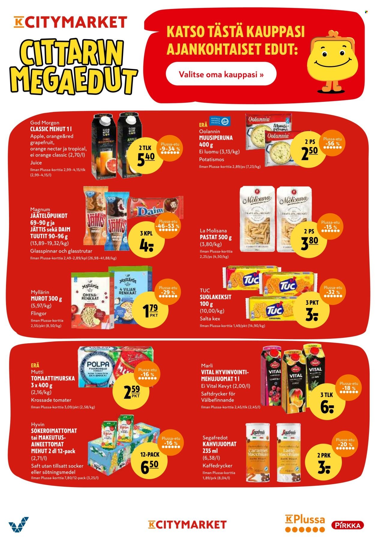 K-CITYMARKET tarjoukset - Alkaen TO 18.9.2025 (2025-09-18 - 2025-09-21)