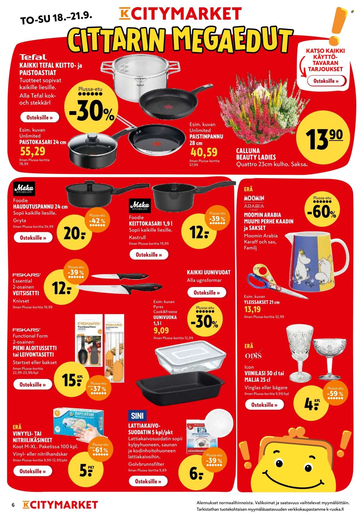 K-CITYMARKET tarjoukset - Alkaen TO 18.9.2025 (2025-09-18 - 2025-09-21)