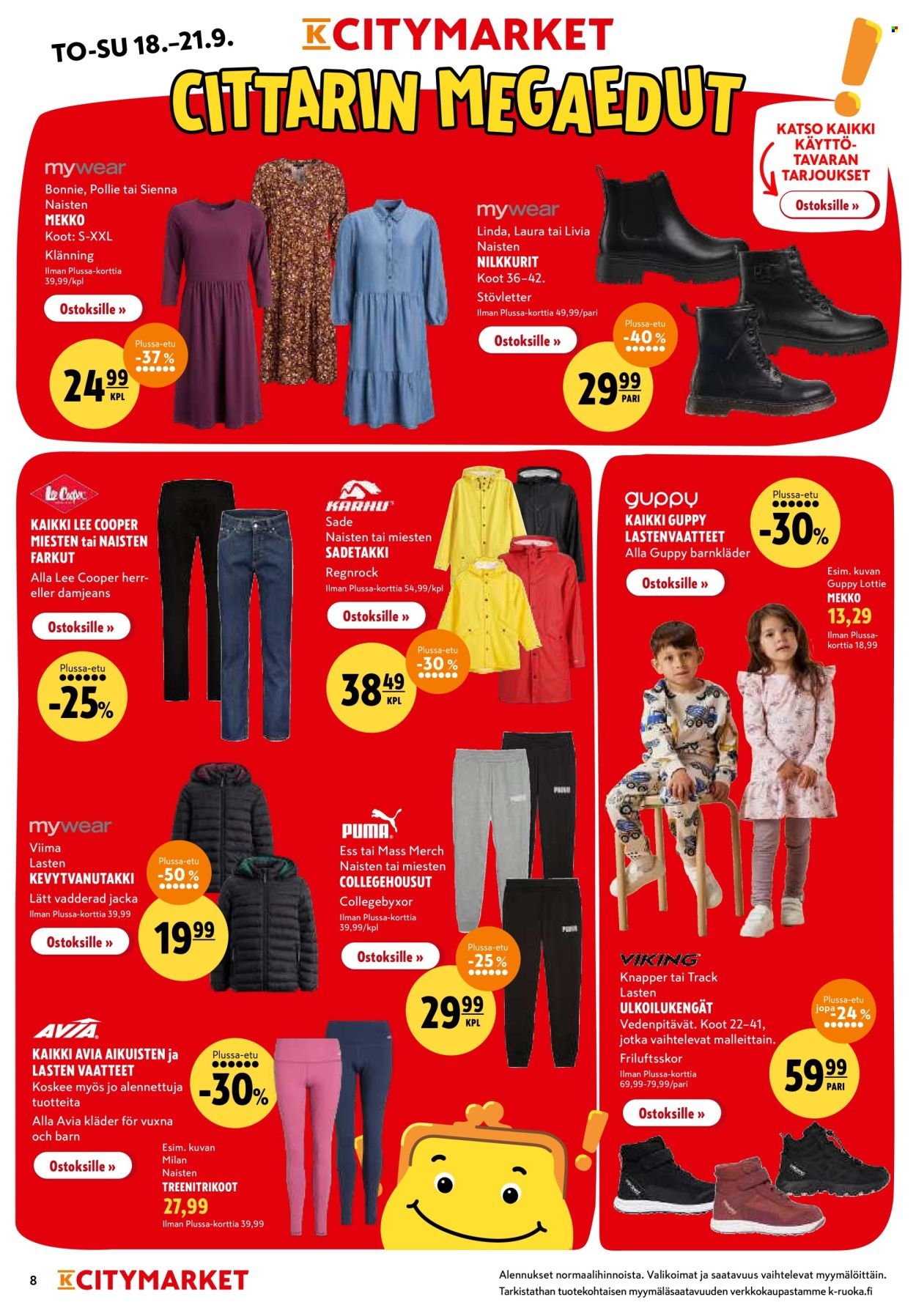 K-CITYMARKET tarjoukset - Alkaen TO 18.9.2025 (2025-09-18 - 2025-09-21)