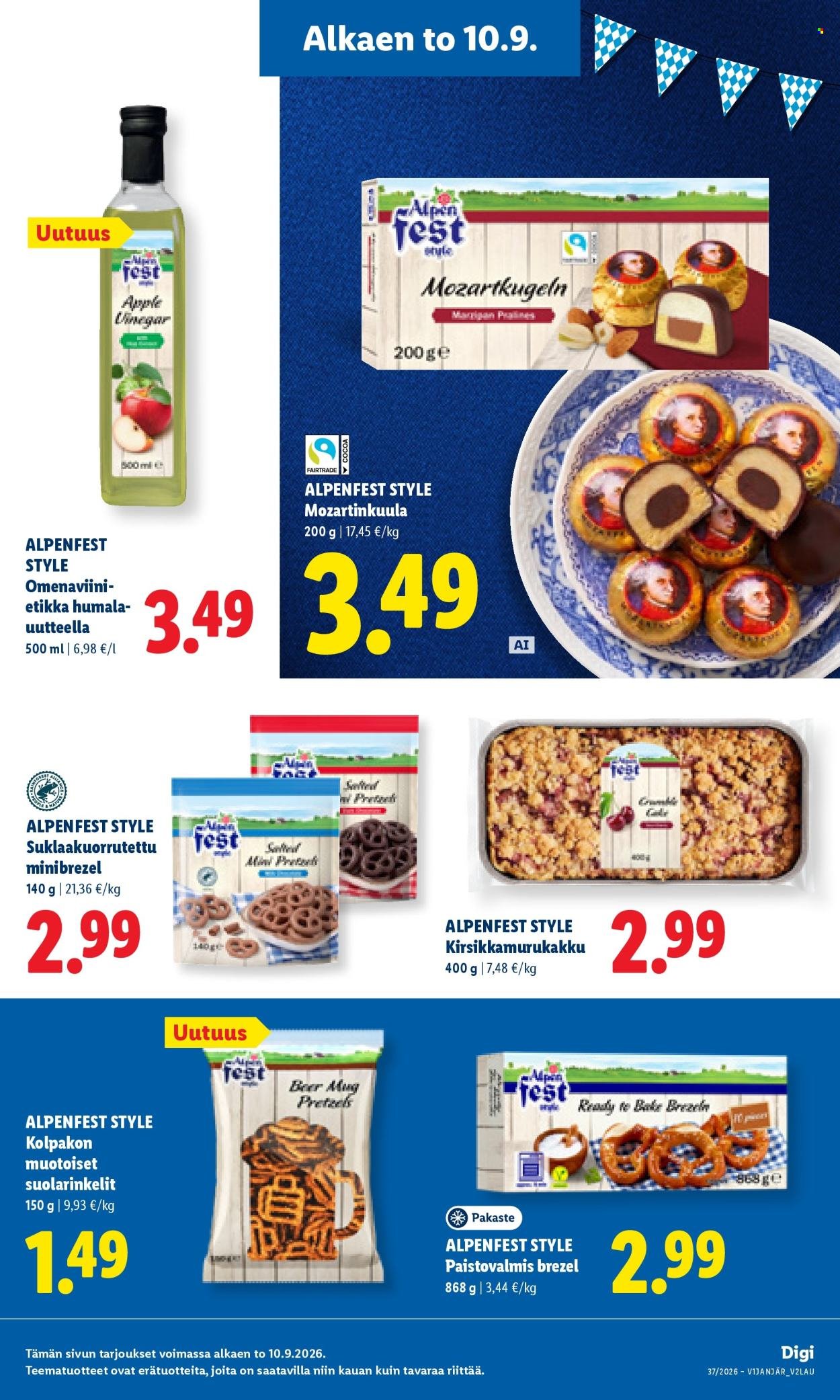 LIDL tarjoukset - Alkaen TO 10.9.2026