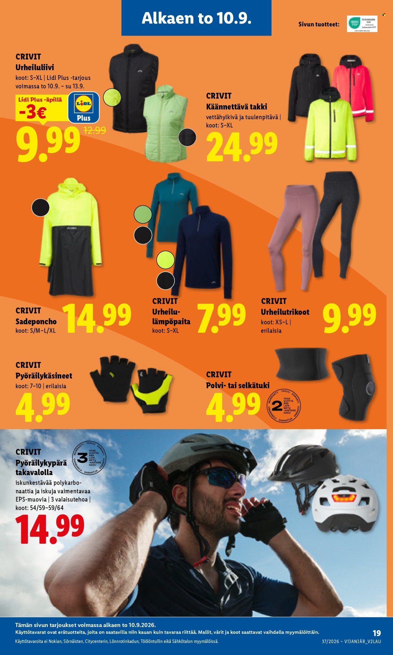 LIDL tarjoukset - Alkaen TO 10.9.2026
