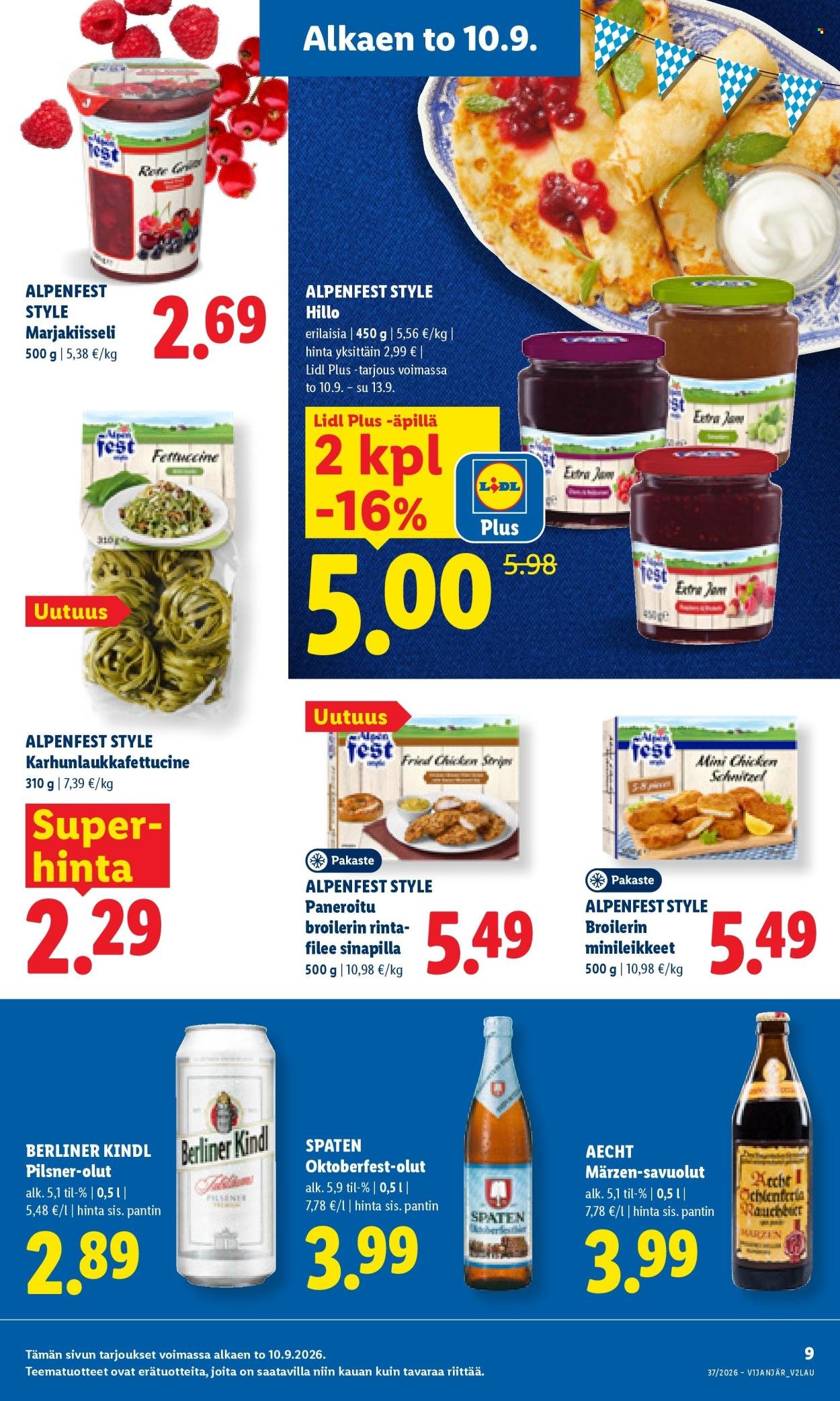 LIDL tarjoukset - Alkaen TO 10.9.2026