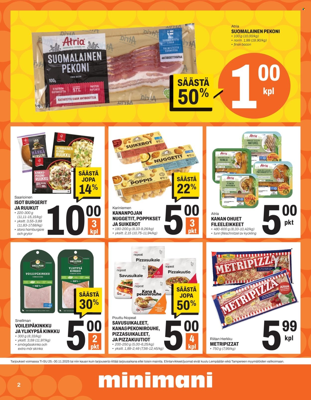 MINIMANI tarjoukset - Alkaen TI 25.11.2025