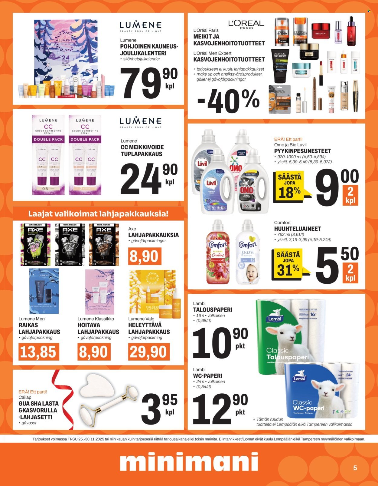 MINIMANI tarjoukset - Alkaen TI 25.11.2025