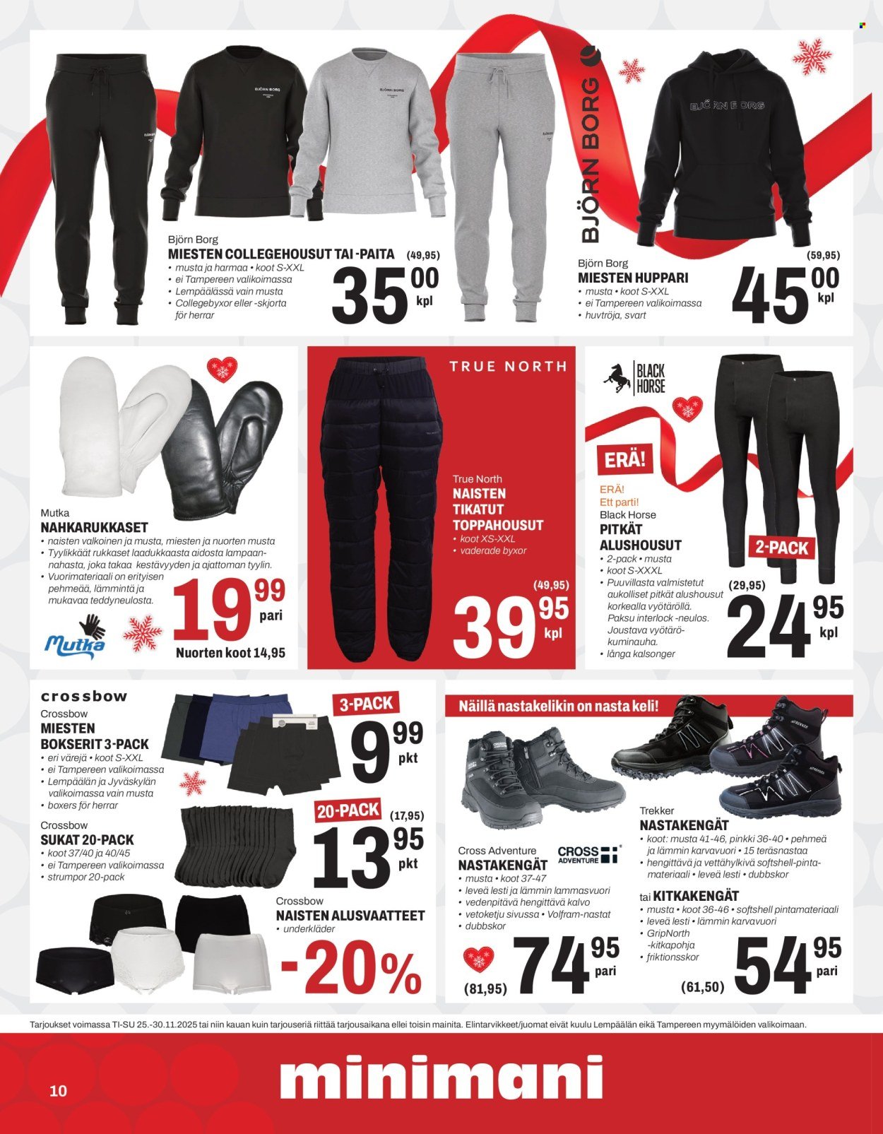 MINIMANI tarjoukset - Alkaen TI 25.11.2025