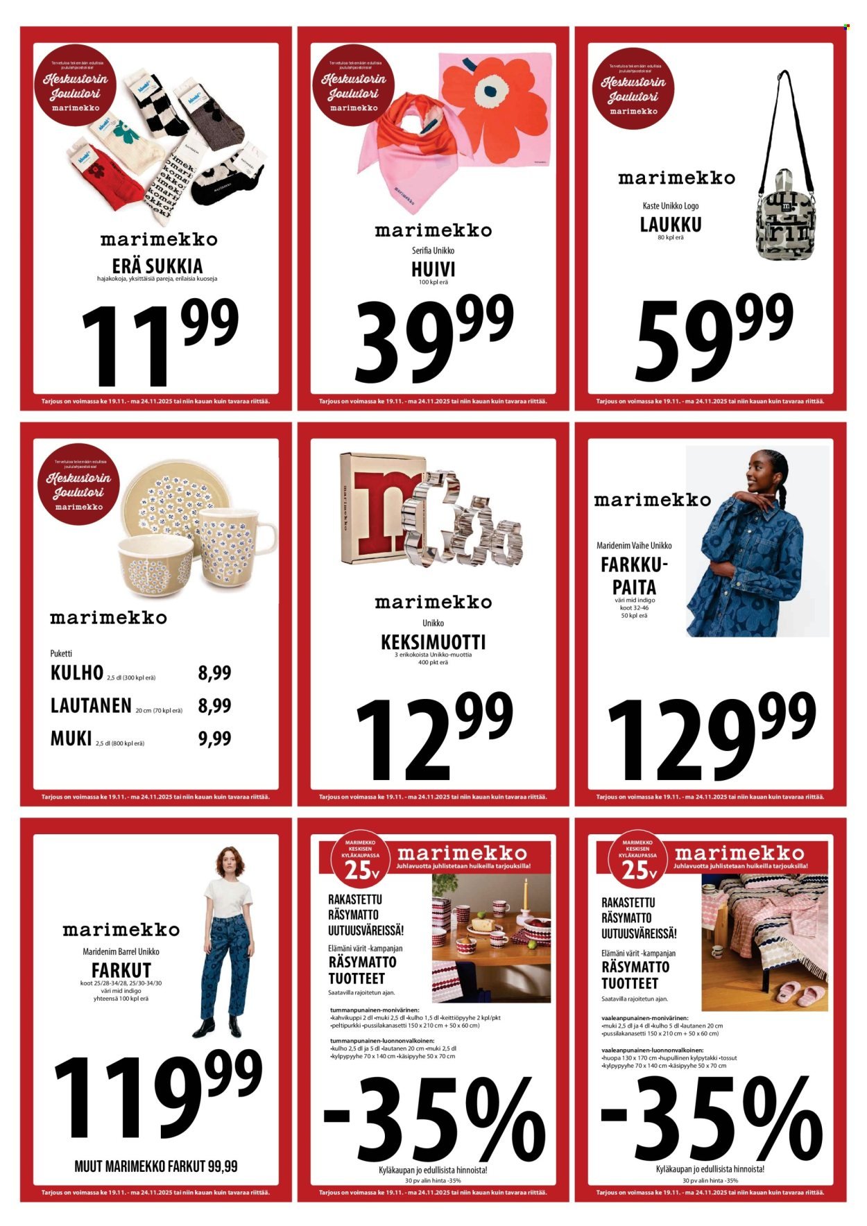 TUURI tarjoukset - Alkaen KE 19.11.2025