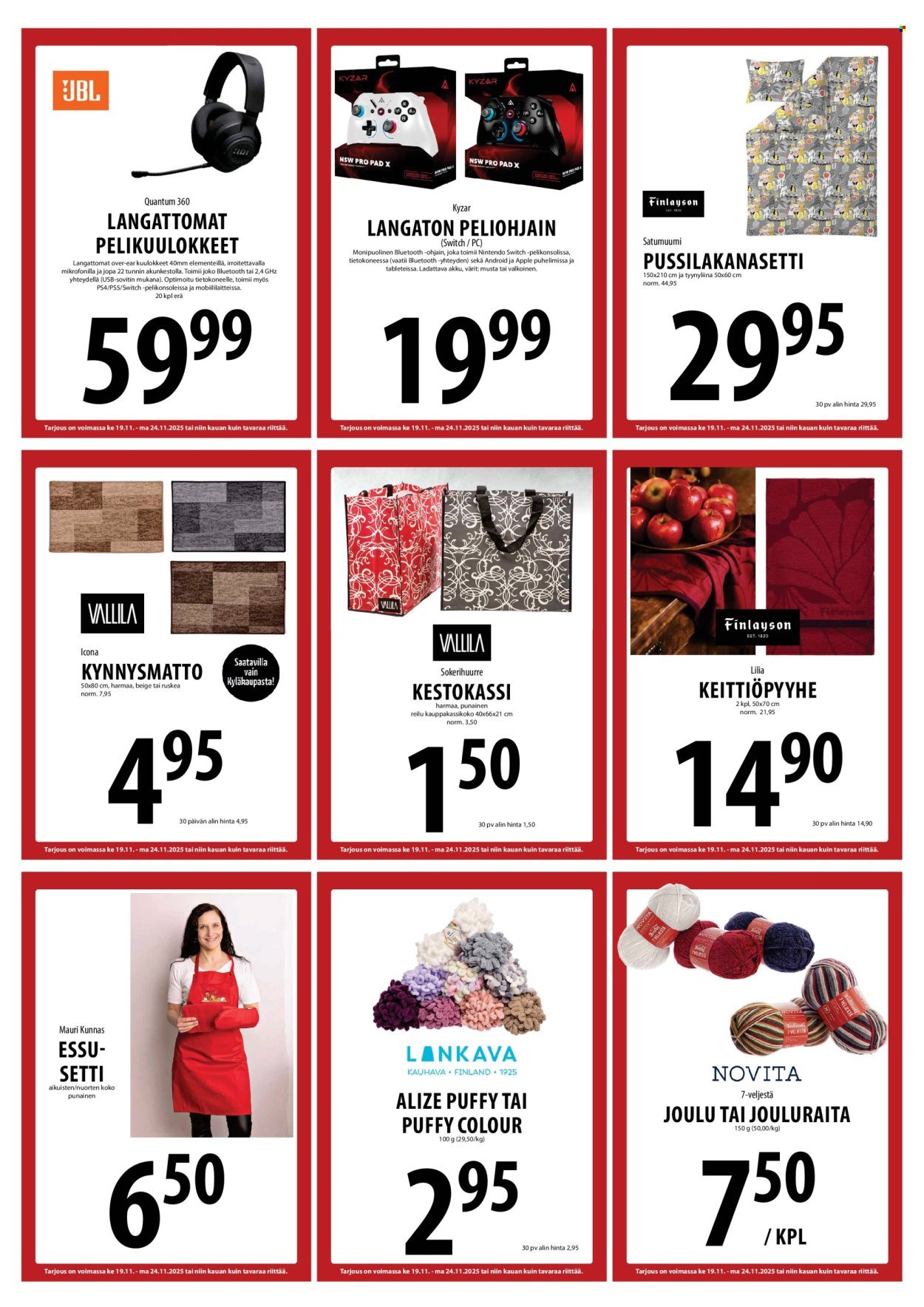 TUURI tarjoukset - Alkaen KE 19.11.2025