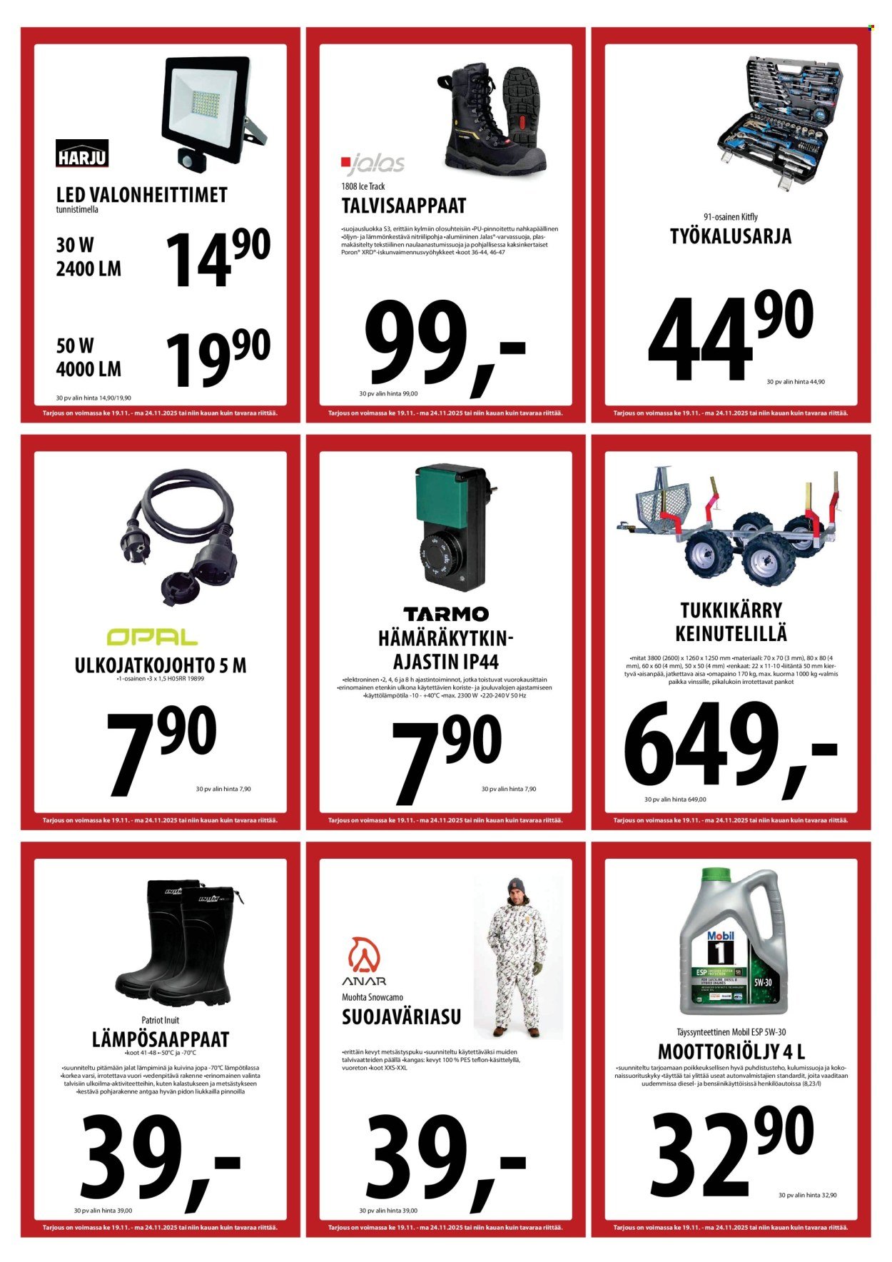 TUURI tarjoukset - Alkaen KE 19.11.2025