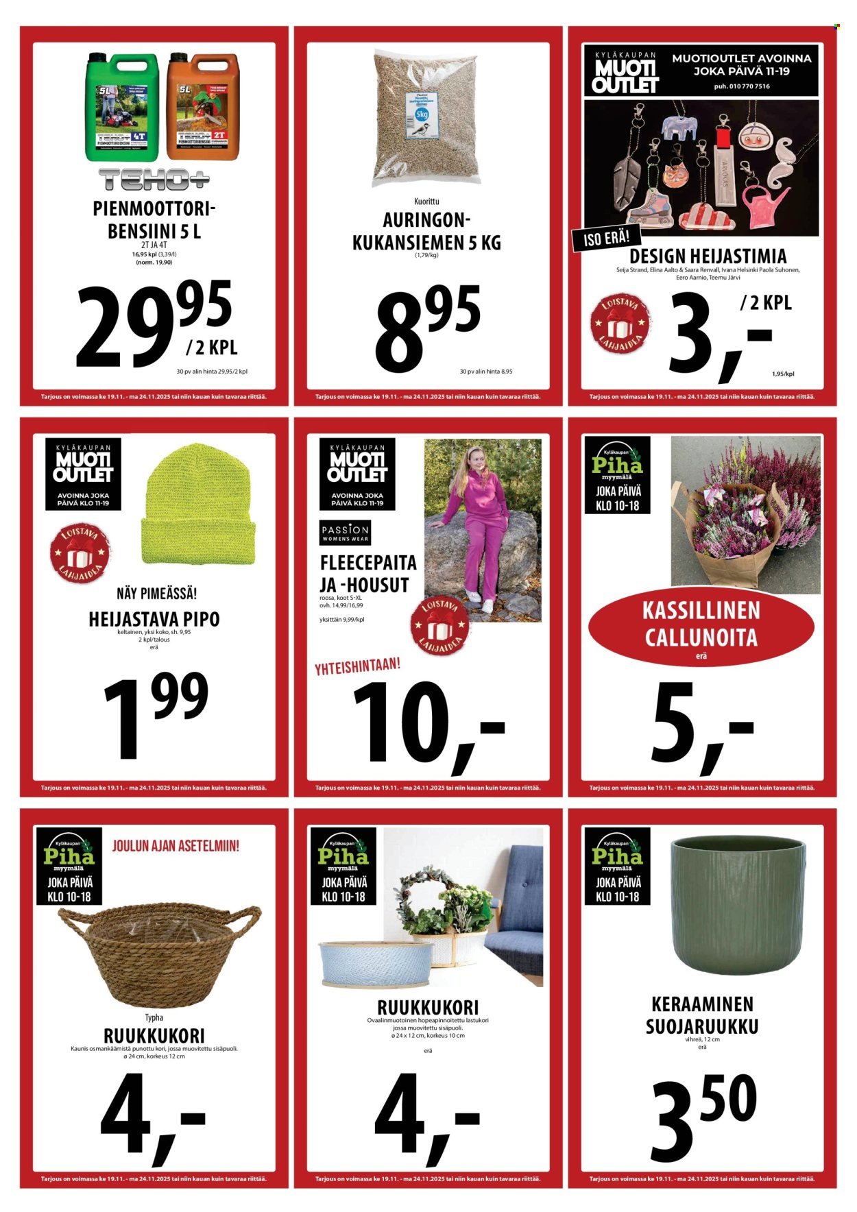 TUURI tarjoukset - Alkaen KE 19.11.2025