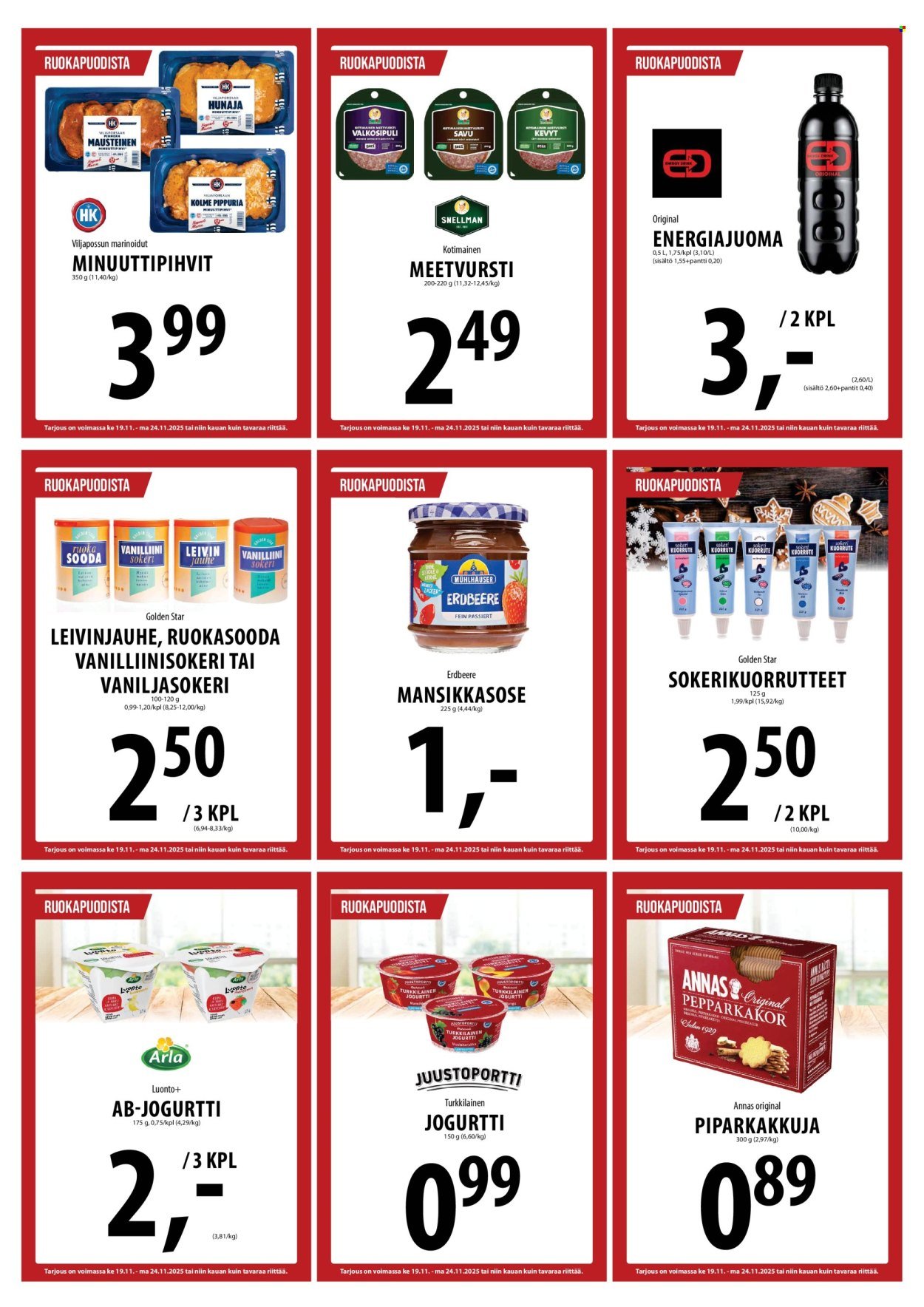 TUURI tarjoukset - Alkaen KE 19.11.2025