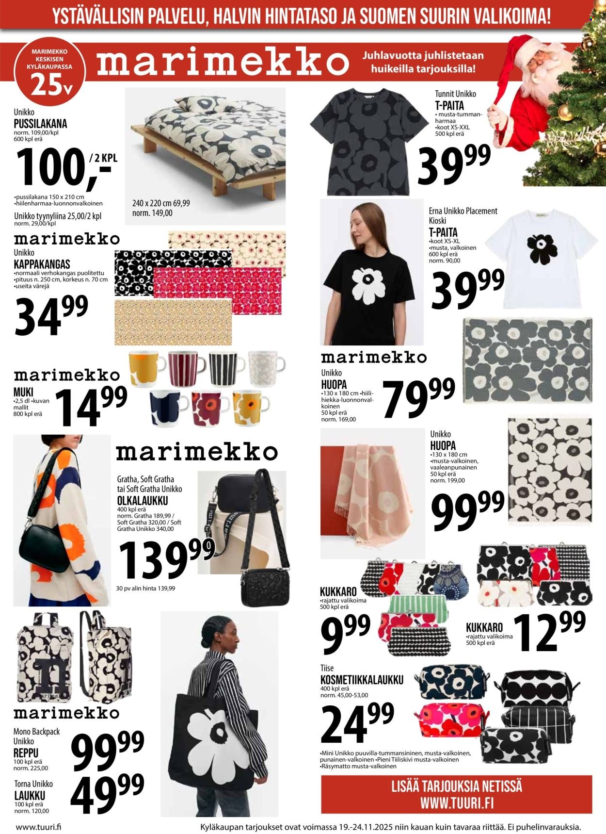 TUURI tarjoukset - Alkaen KE 19.11.2025