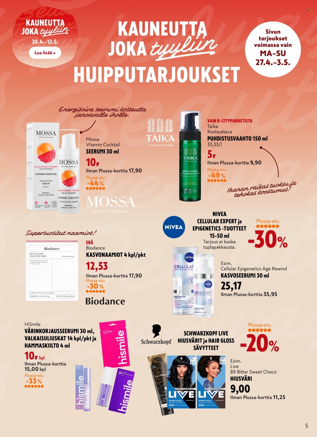 K-CITYMARKET tarjoukset - Kauneutta joka tyyliin