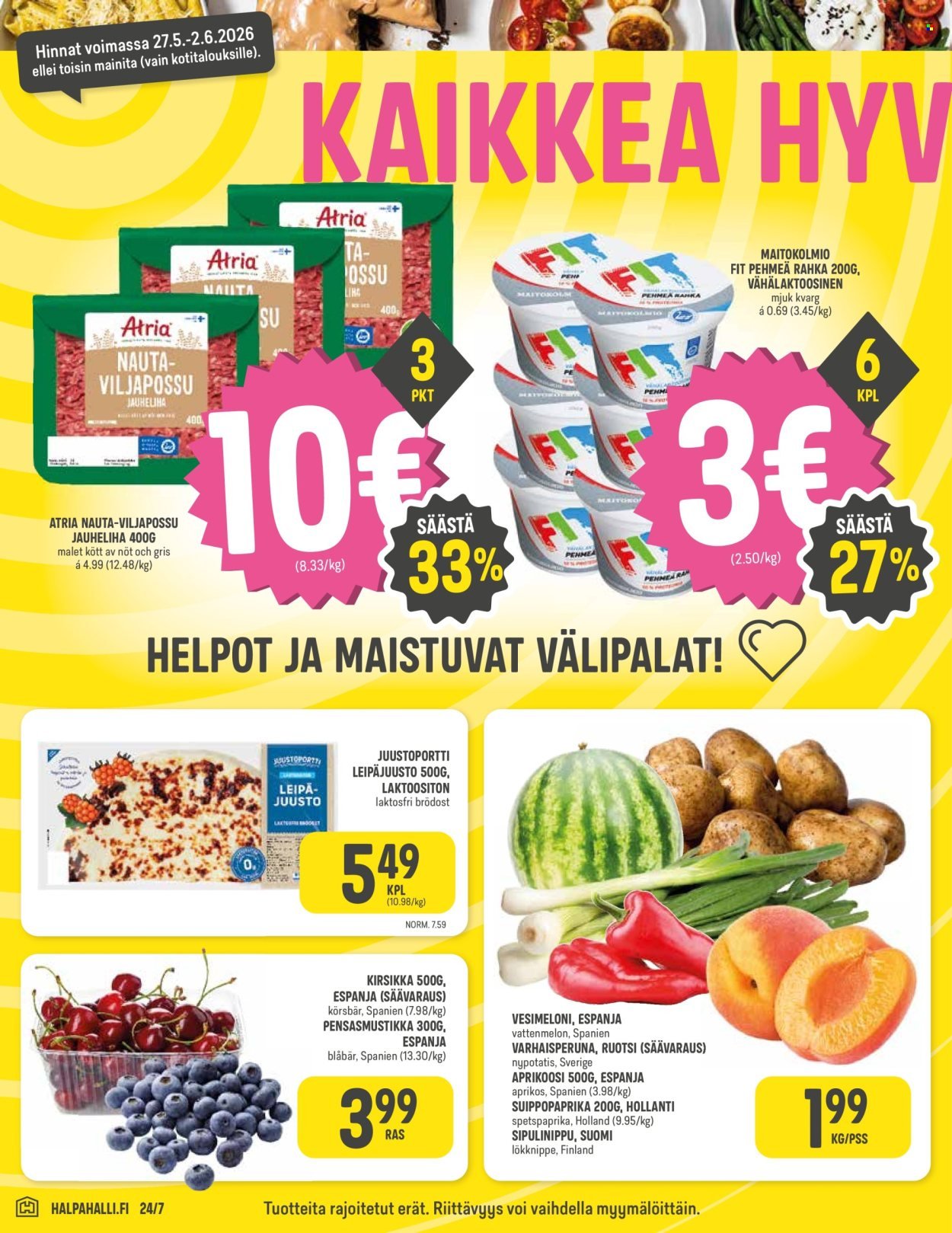 HALPAHALLI tarjoukset - Uusin tarjouslehtemme