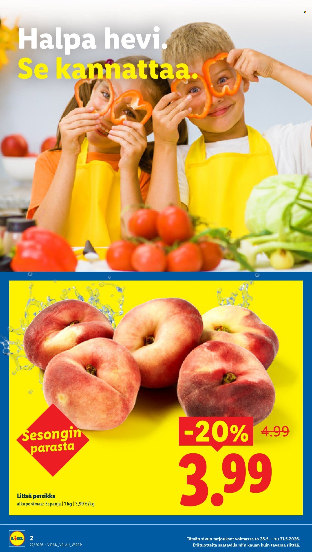 LIDL tarjoukset - Alkaen TO 28.5.2026