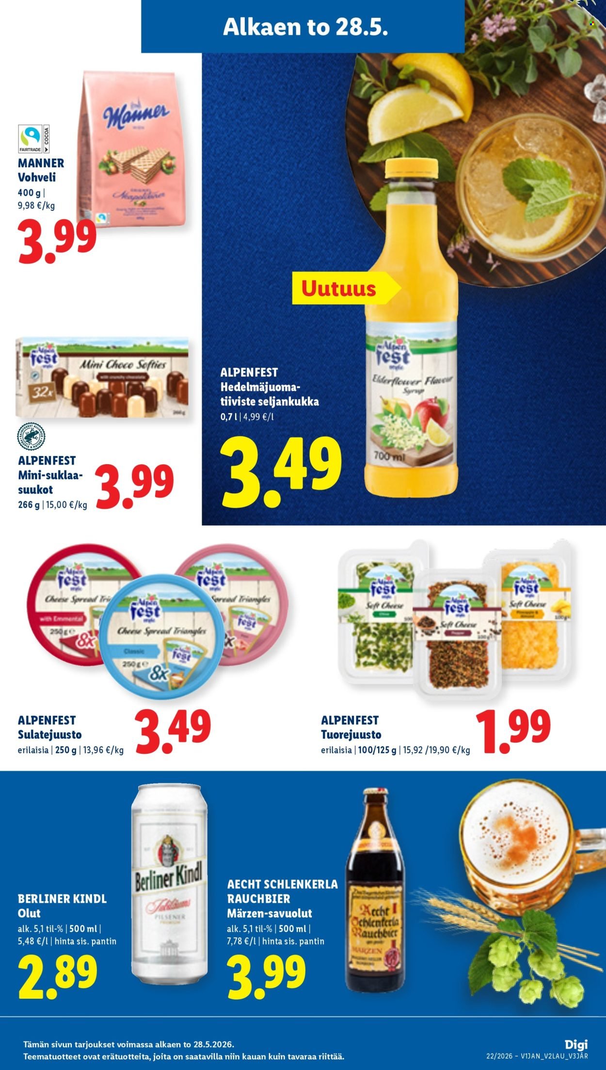LIDL tarjoukset - Alkaen TO 28.5.2026