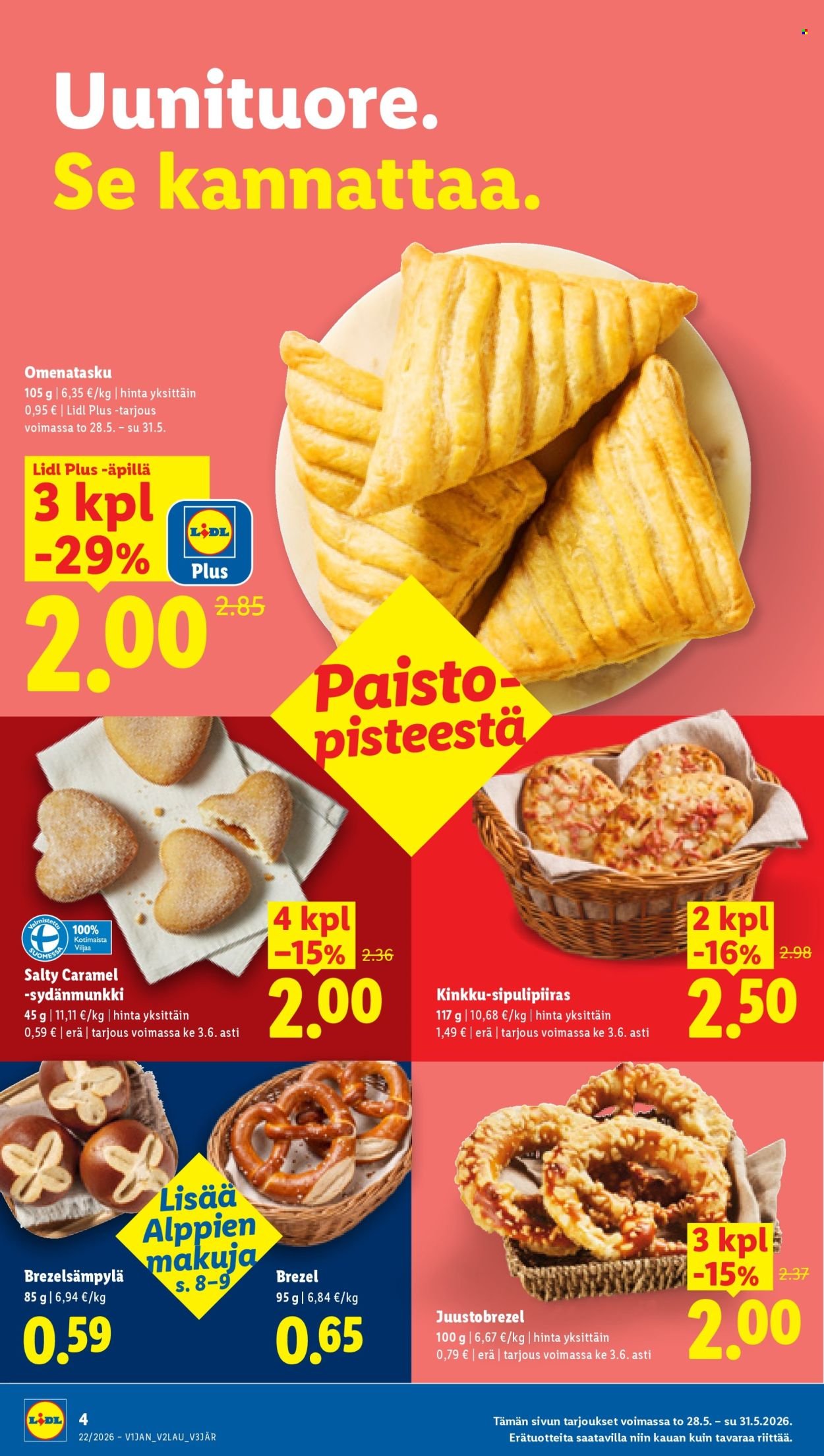 LIDL tarjoukset - Alkaen TO 28.5.2026