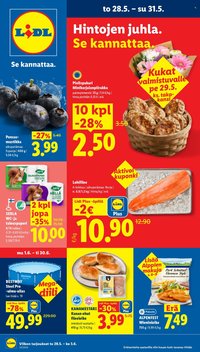 LIDL tarjoukset - Alkaen TO 28.5.2026
