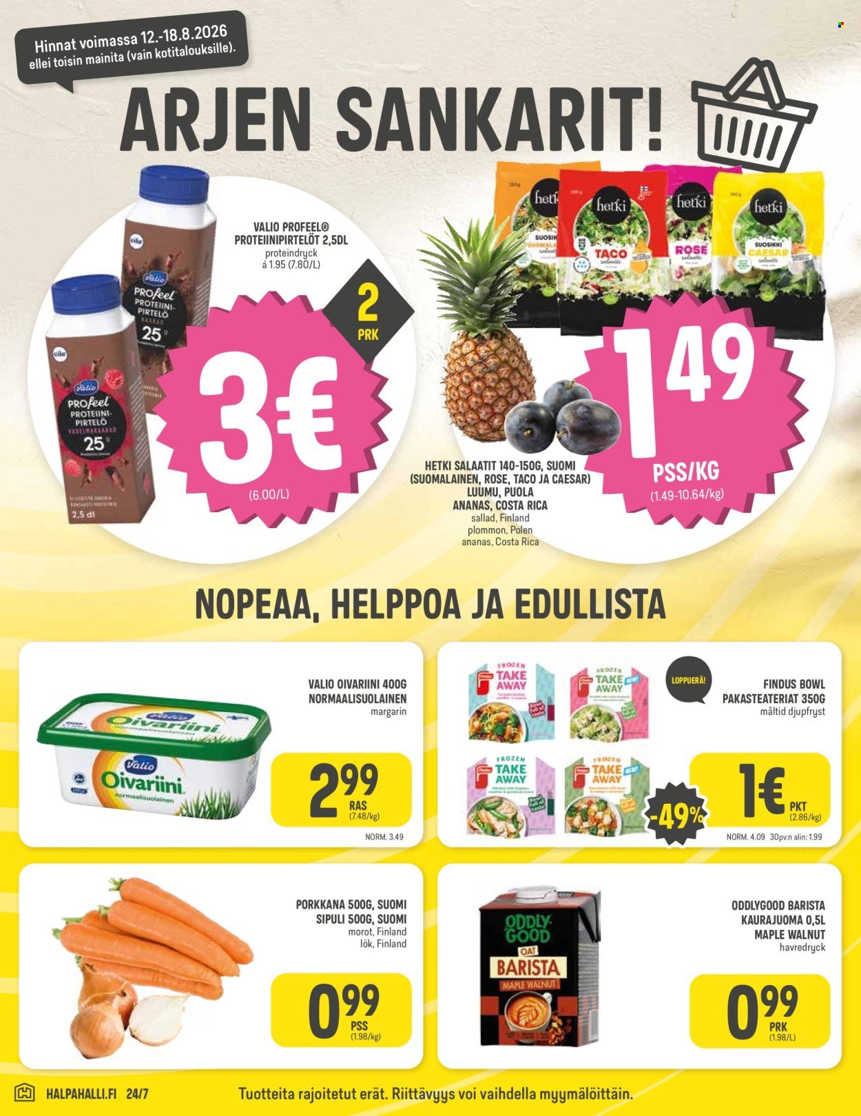 HALPAHALLI tarjoukset - Uusin tarjouslehtemme